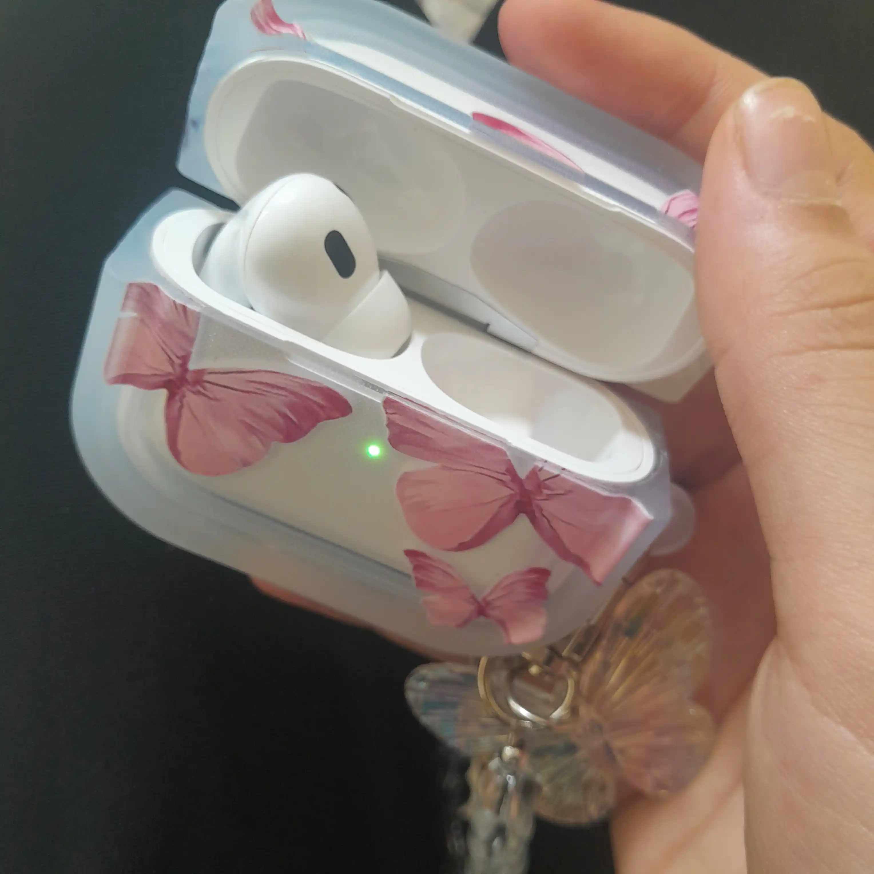 AirPods 1/2, Pro, 3, 4 simsiz quloqchinlar uchun g'ilof, yurak, winnie, stich nashri bilan