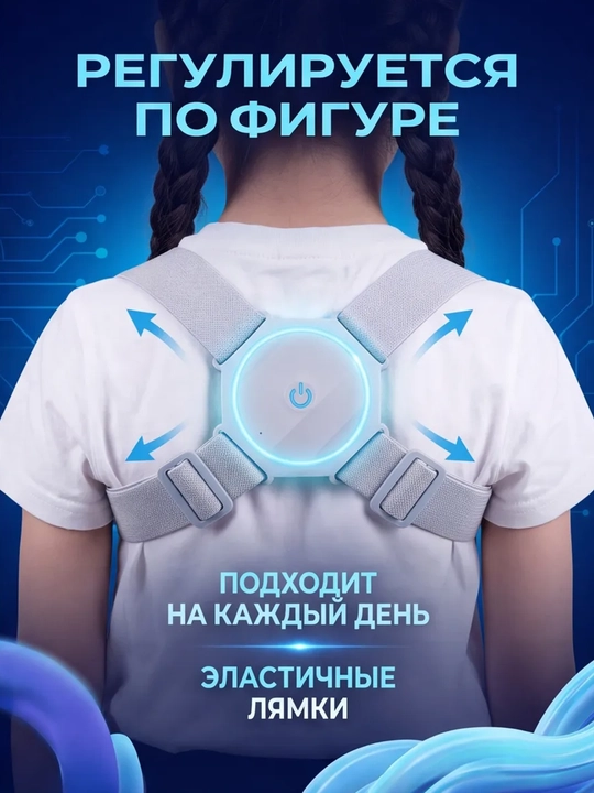 Smart Sensor aqlli qomat korrektori USB quvvatlash bilan