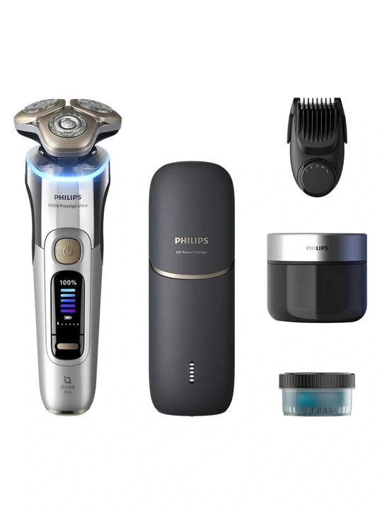 Электробритва Philips i9000 Prestige Ultra XP9404/46, мужская, влажное и сухое бритьё