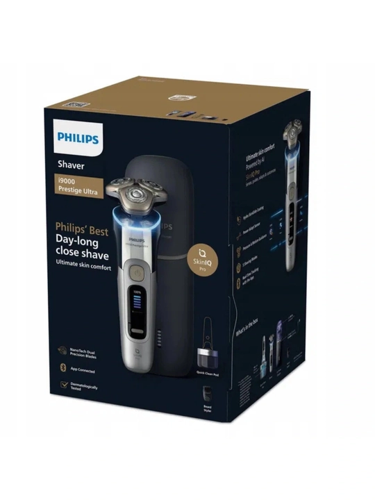 Электробритва Philips i9000 Prestige Ultra XP9404/46, мужская, влажное и сухое бритьё