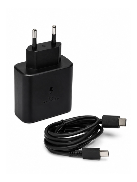 45W Type-C Zaryadlovchi Adapter, USB Type-C Kabel bilan