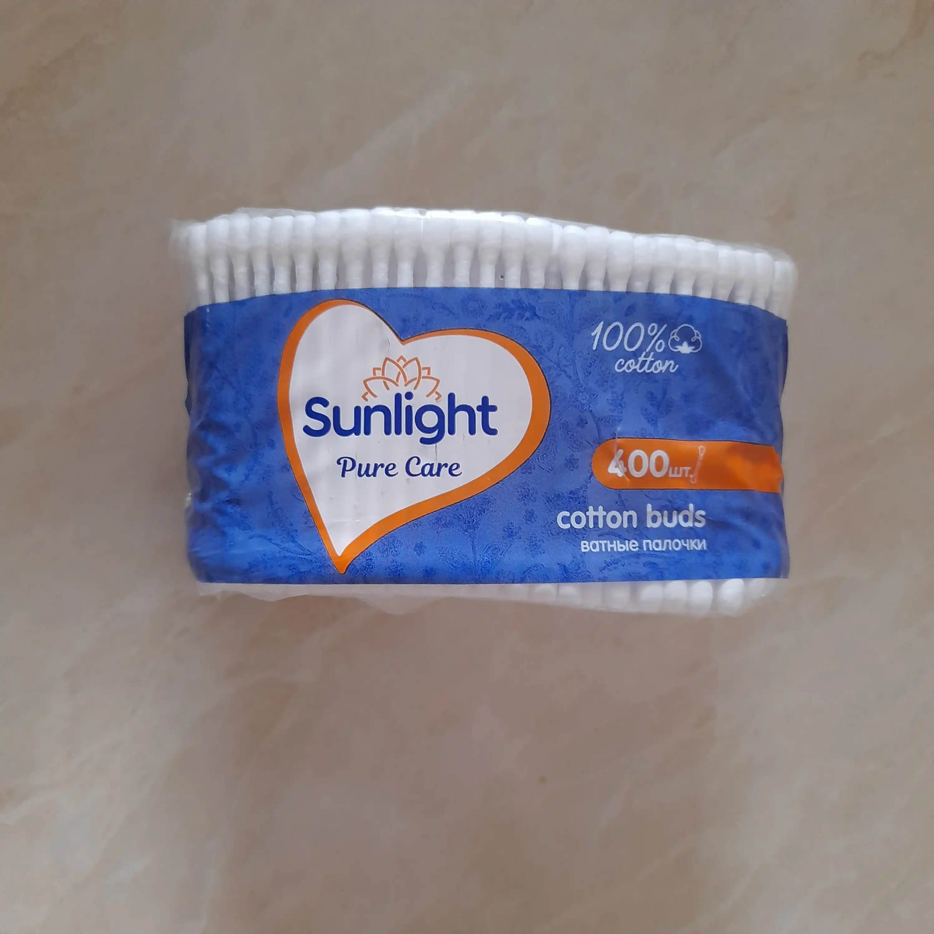 Ватные палочки Sunlight, 400 шт