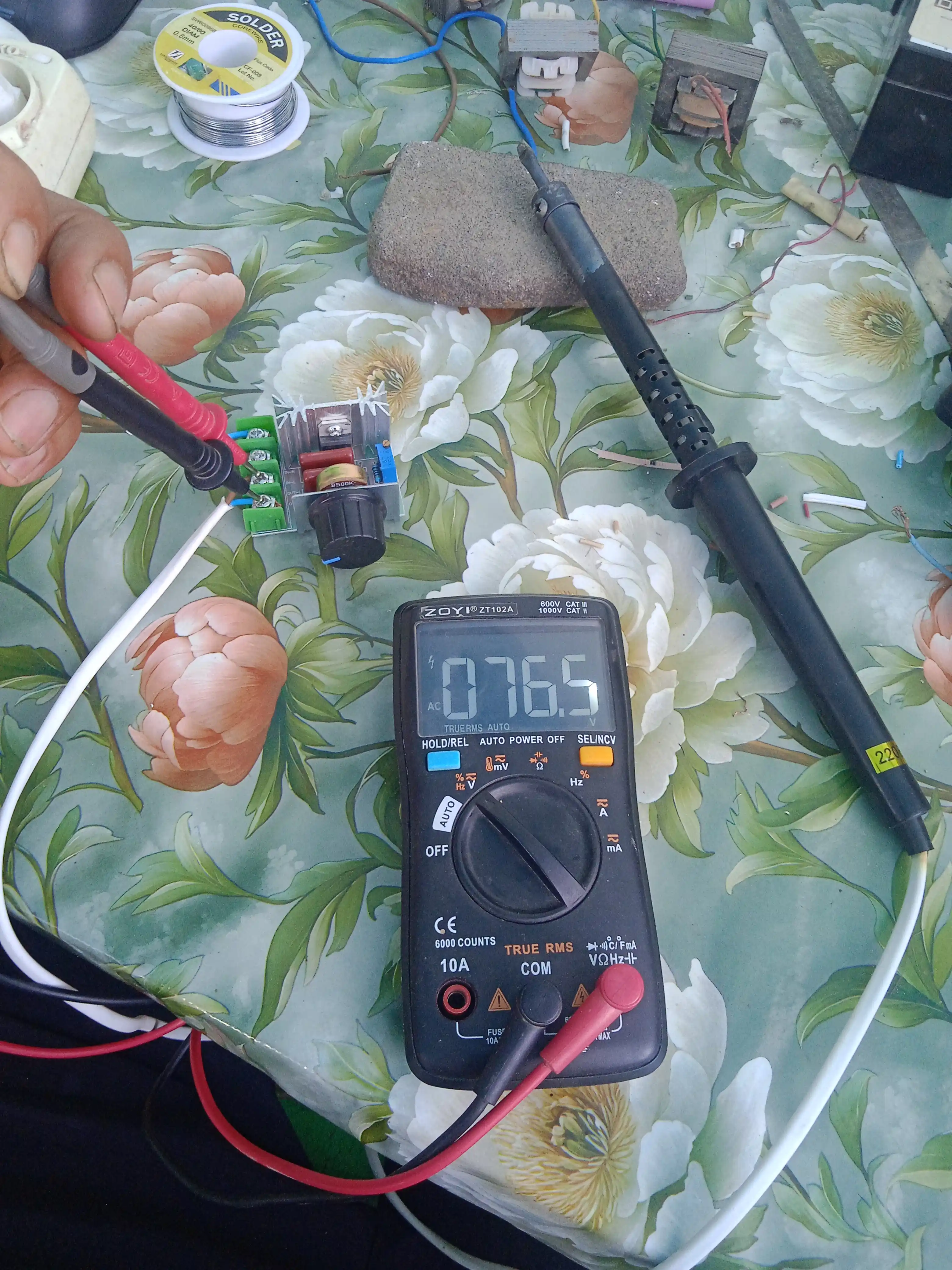 220V kuchlanish regulyatori (Dimmer) 2200W