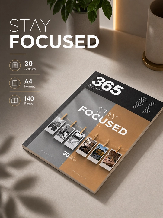 365 Magazine - Stay Focused - ARTICLE BOOK - 