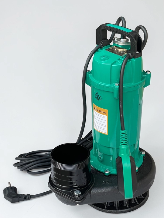 H2O Drenaj nasosi 1.5 kVt, 220V, 68 m³/soat, 13 m, suv chiqarish nasosi, 100mm