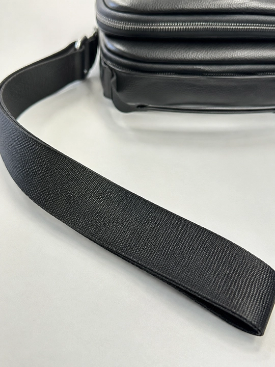 Мужская сумка через плечо из экокожи, Crossbody, 3 отделения