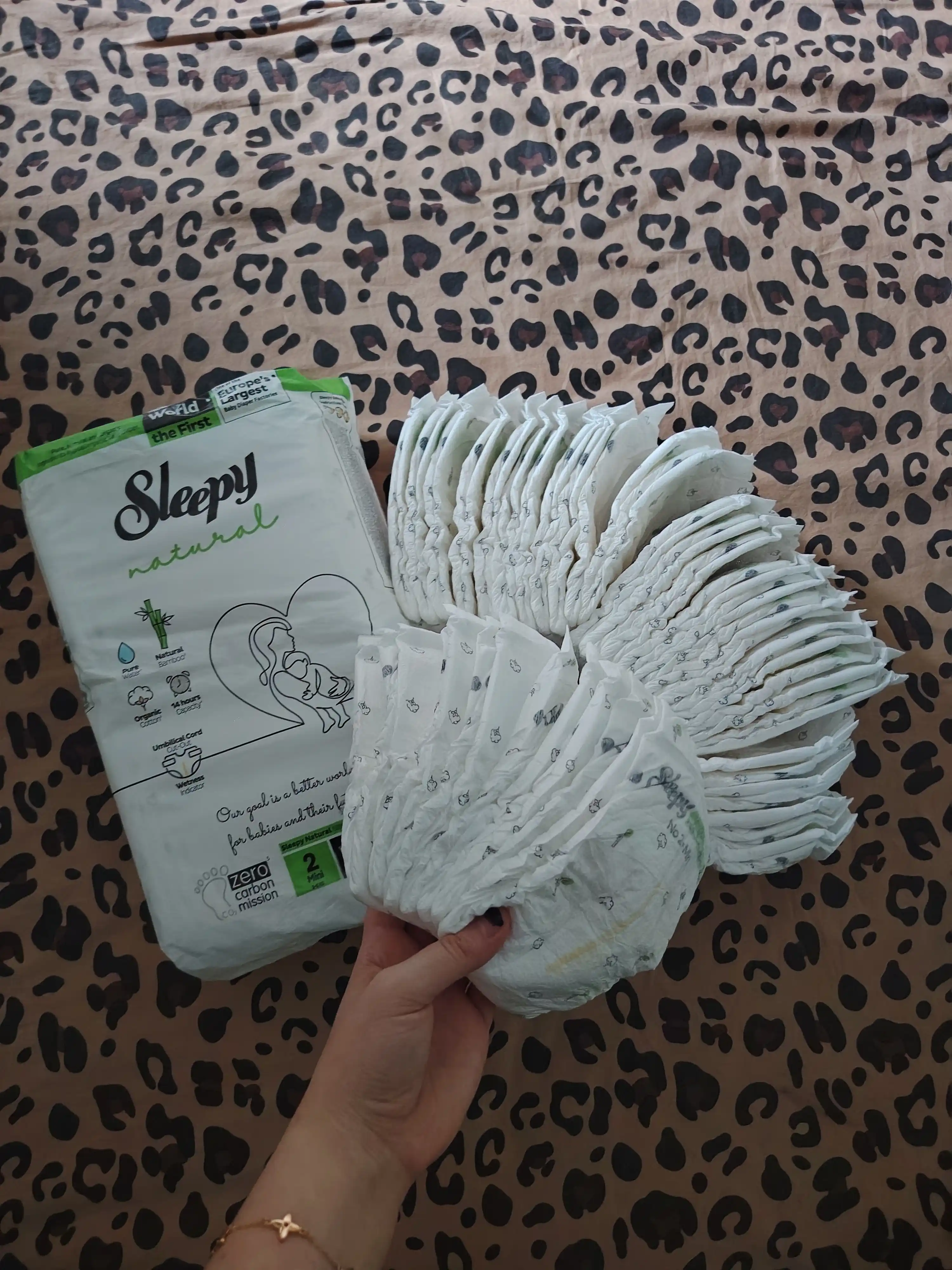 Bolalar tagliki Sleepy natural jumbo №3, 4-9 kg, 68 dona