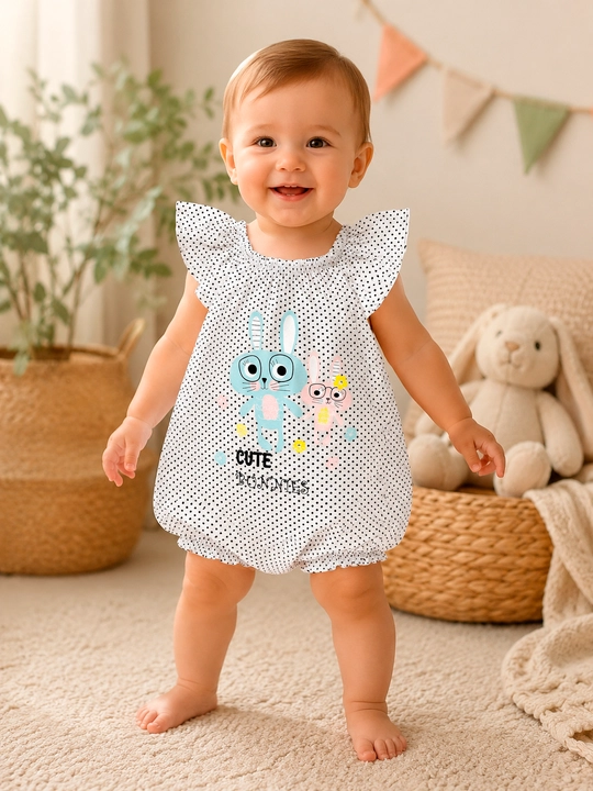 Детский хлопковый боди «Cute Bunnies» - 