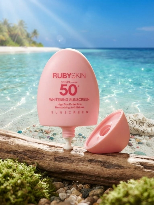 Oqartiruvchi, namlovchi, quyoshdan himoya qiluvchi krem-SPF50+PA++++