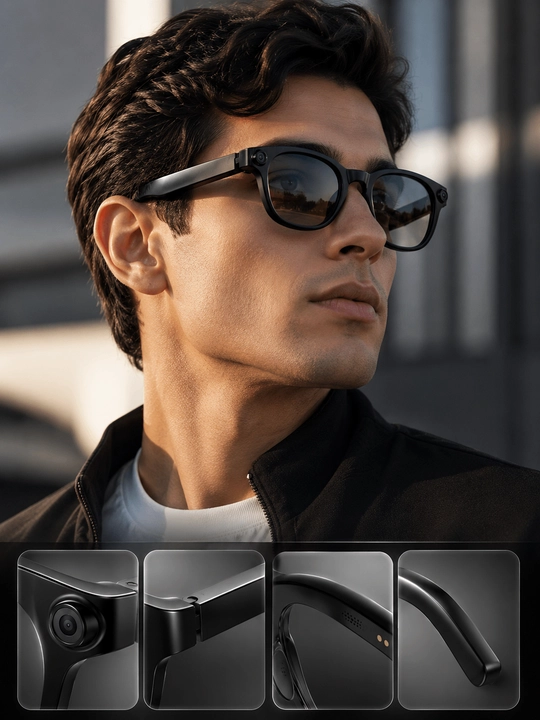 AI Smart Glasses умные очки с искусственным интеллектом,камерой,поддержкой звонков,музыки