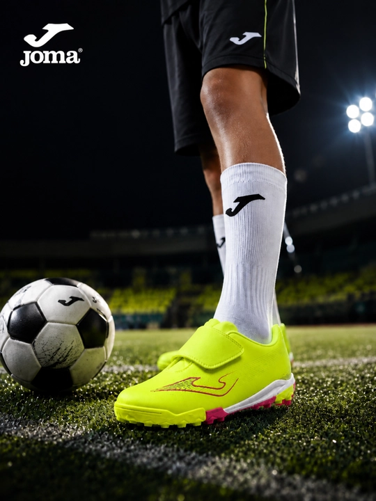 Joma Supercopa Jr 26 TF SUJS2609TFV bolalar futbol sorokonojkasi, sariq