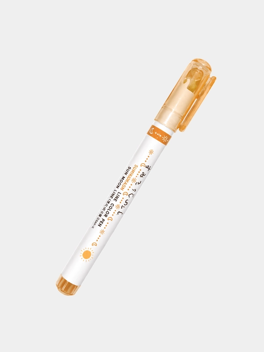 Фигурный маркер-роллер Grape Line Color Pen — это необычная декоративная ручка-штамп