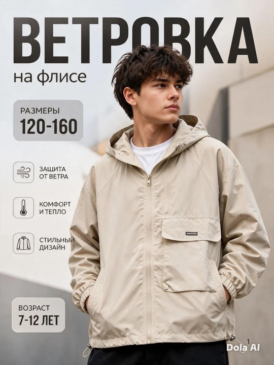 Школьная ветровка-бомбер унисекс для детей, демисезонная куртка в школу, 7–12 лет