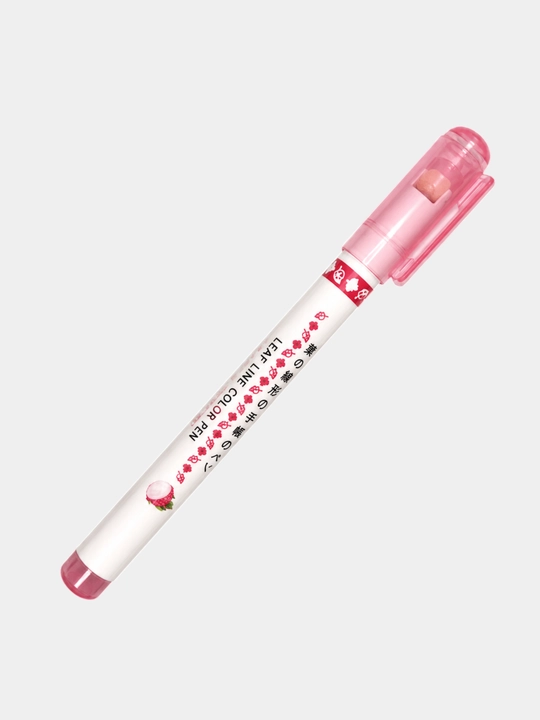 Фигурный маркер-роллер Grape Line Color Pen — это необычная декоративная ручка-штамп