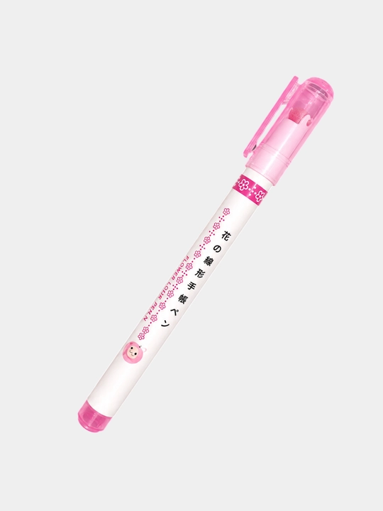 Фигурный маркер-роллер Grape Line Color Pen — это необычная декоративная ручка-штамп