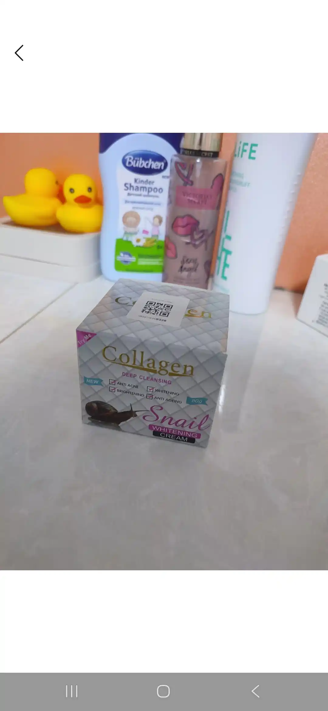 Крем для лица Collagen, отбеливающий крем, анти-акне и антивозрастной, 4 в 1, 80 г