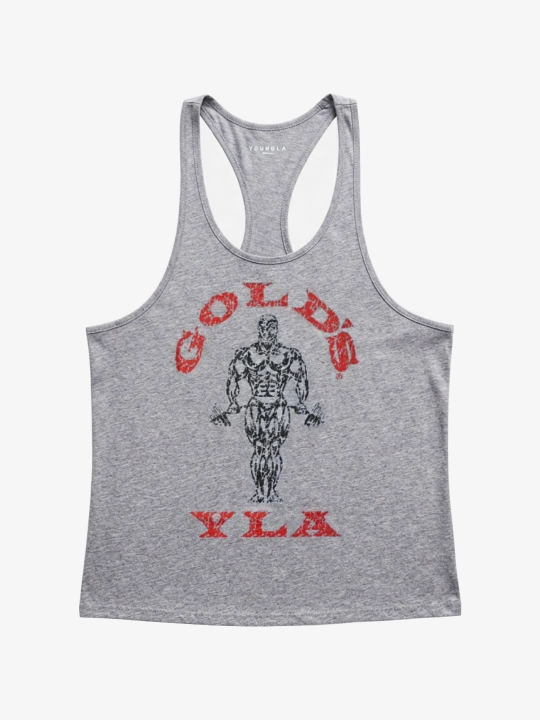 Sport mayka Gym va bodibilding uchun 'Golds Youngla' - 