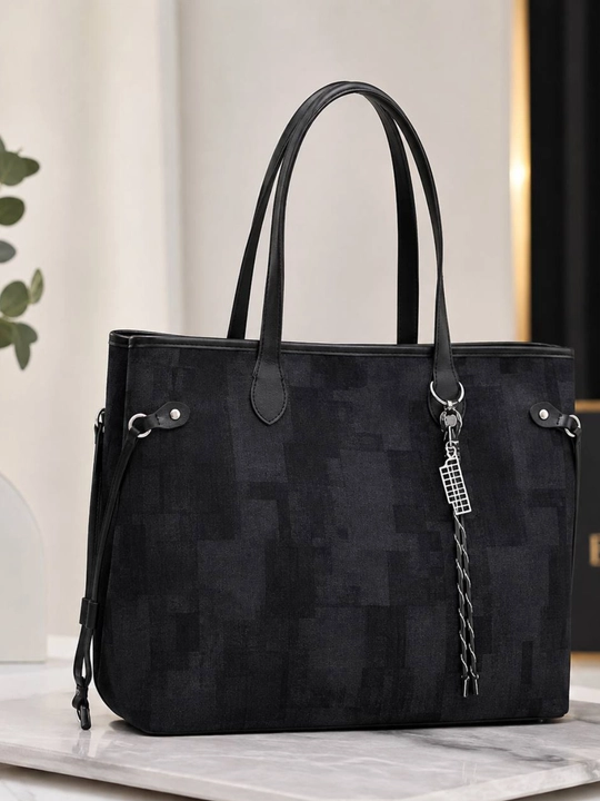 Сумка женская tote bag большая вместительная, повседневная для учебы и работы, формата А4