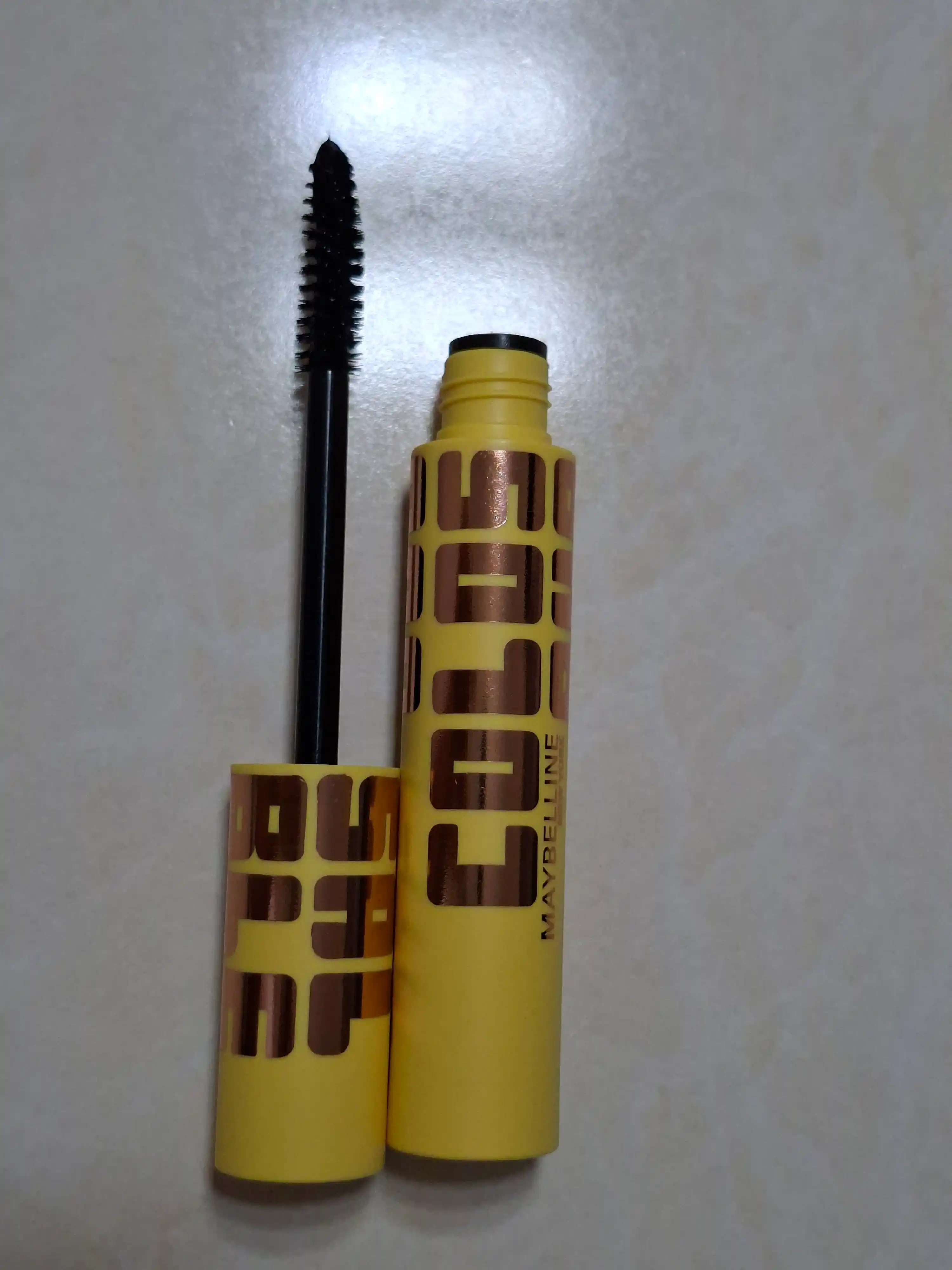 Тушь для ресниц, удлинение, объем, черная, Maybelline Colossal Bubble, 10мл