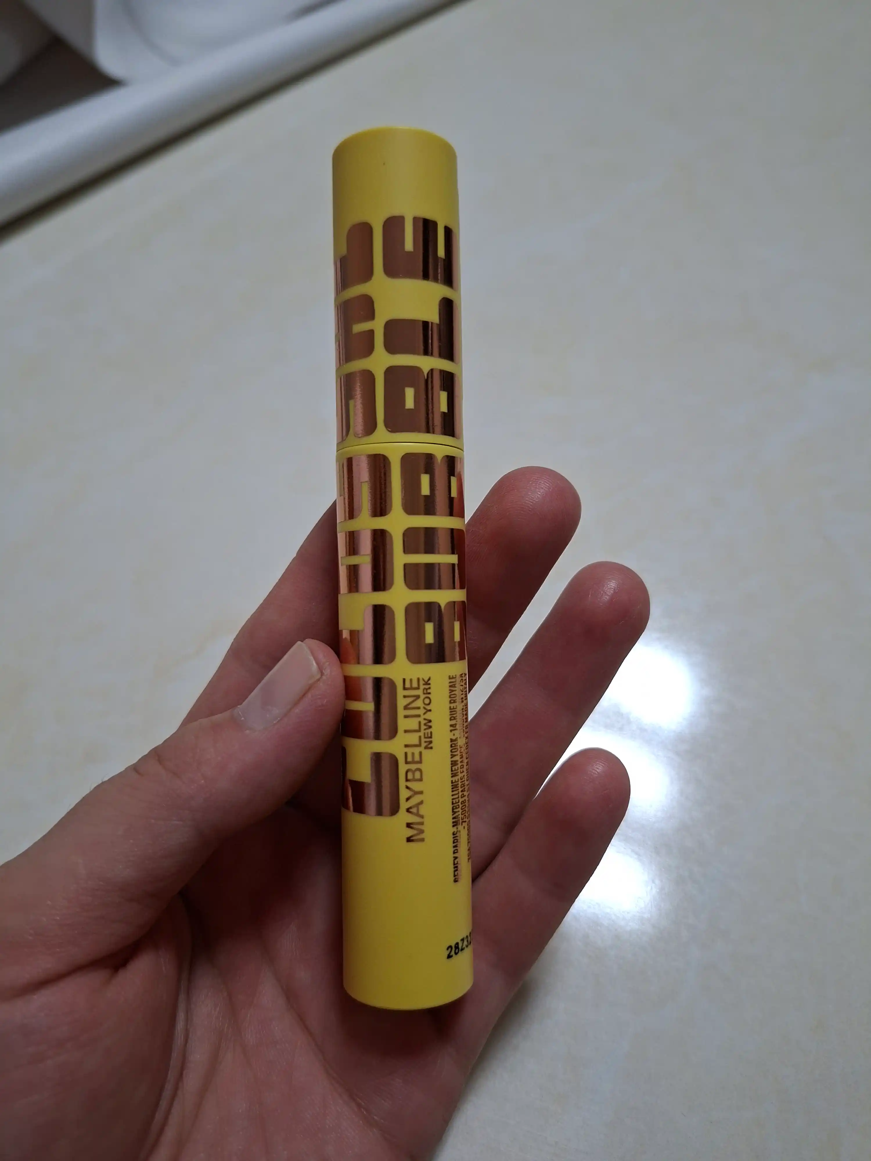 Тушь для ресниц, удлинение, объем, черная, Maybelline Colossal Bubble, 10мл