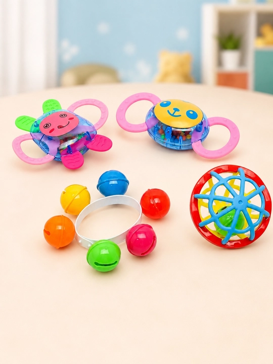 Игрушки для новорожденных Baby Concert, развивающий яркий набор, 3+ месяцев