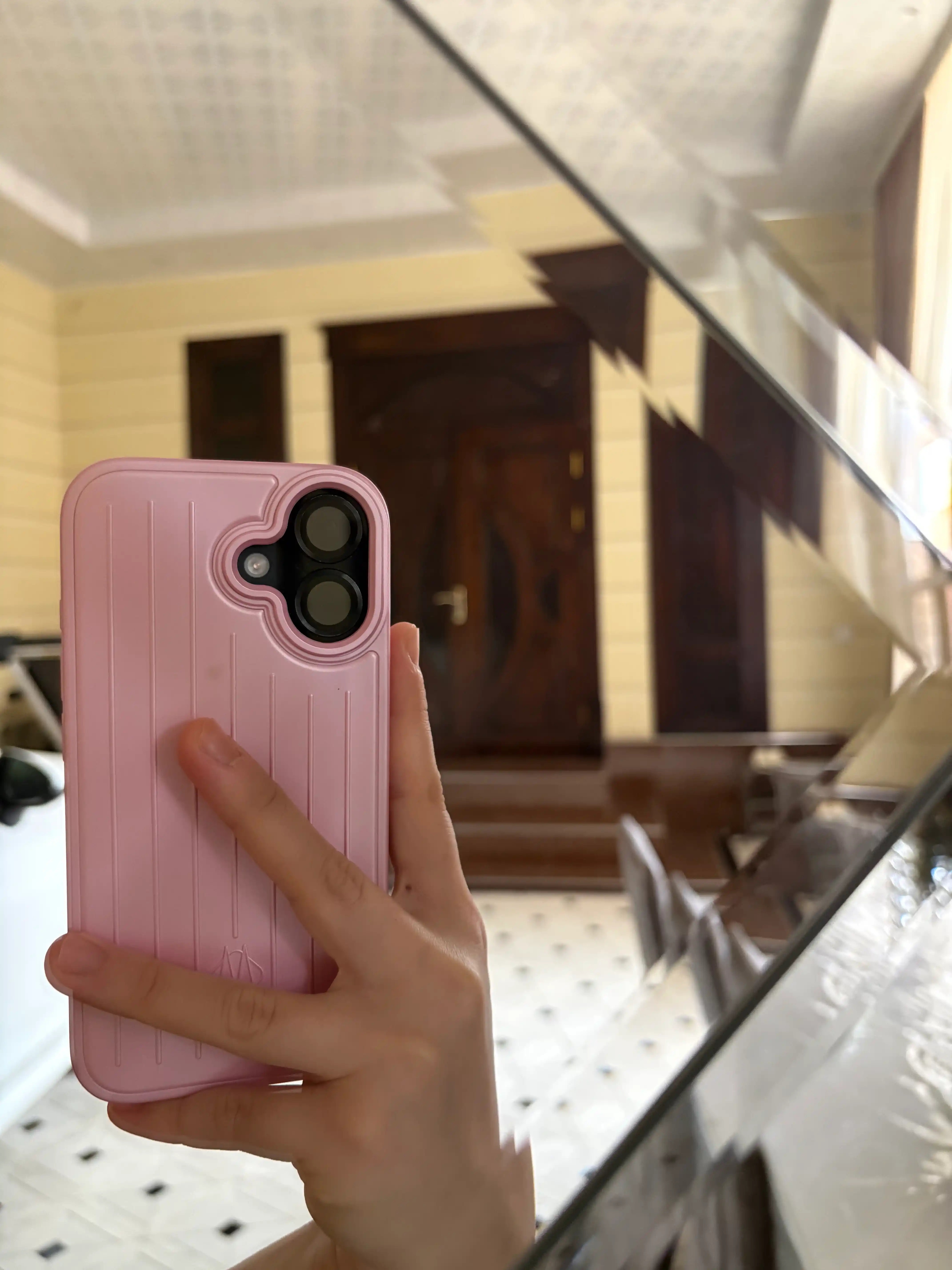 RIMOWA Chexol iPhone 14, 15, 16, 17, Pro, Max, Plus, Air, rangli