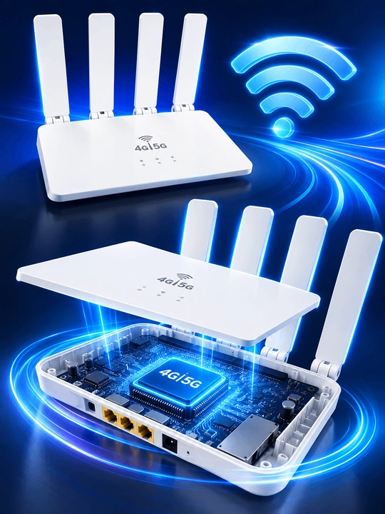 4G CPE Wi-Fi роутер — беспроводной 4G LTE роутер с поддержкой SIM-карты