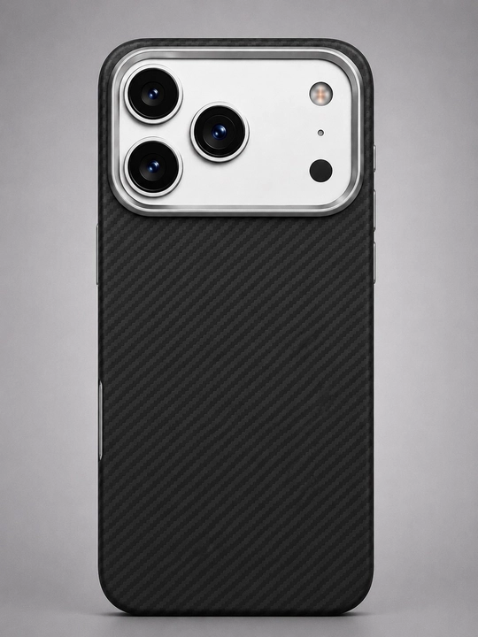 Чехол Luxo Karbon с волнистым морским декором для iPhone 11–17 Pro, Pro Max, Air