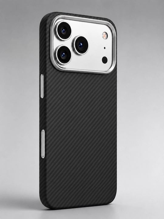 Чехол Luxo Karbon с волнистым морским декором для iPhone 11–17 Pro, Pro Max, Air