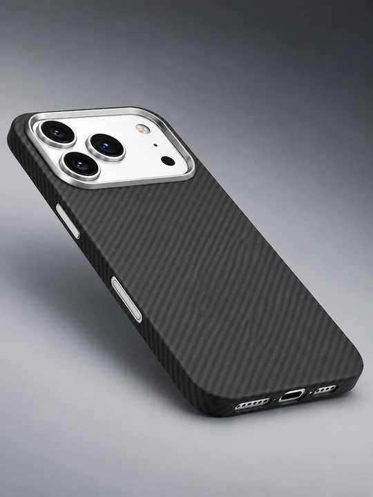 Чехол Luxo Karbon с волнистым морским декором для iPhone 11–17 Pro, Pro Max, Air