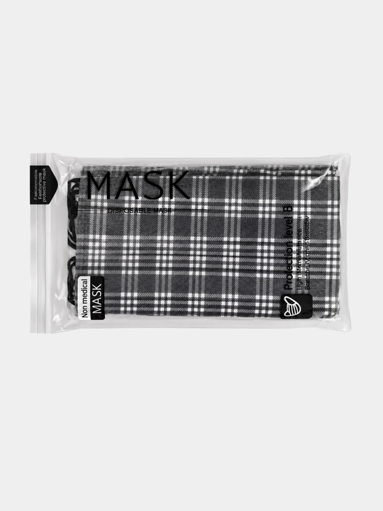 Printli himoya maskalari to'plami (to'plamda 10 dona) - 
