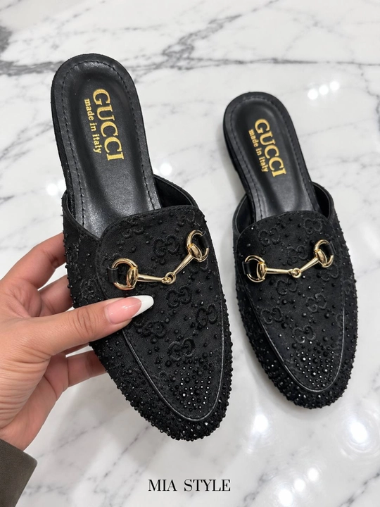 Gucci ayollar kuzgi myuli tosh bezakli Turkiya, razmerga razmer, oq qutida