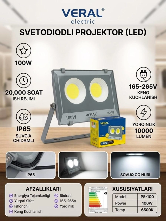 VERAL LED projektori - 