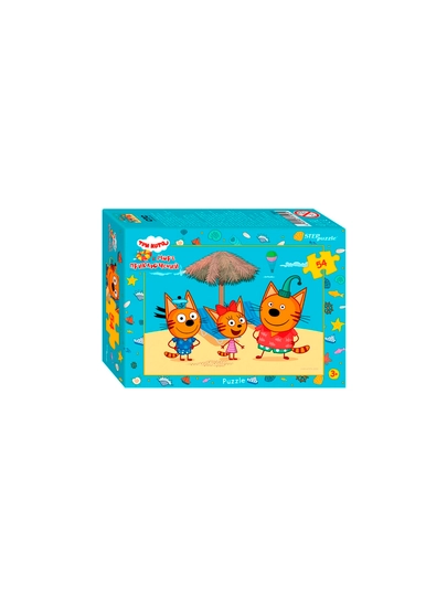 Puzzle Uch mushuk 54 pazllari 71191 - 
