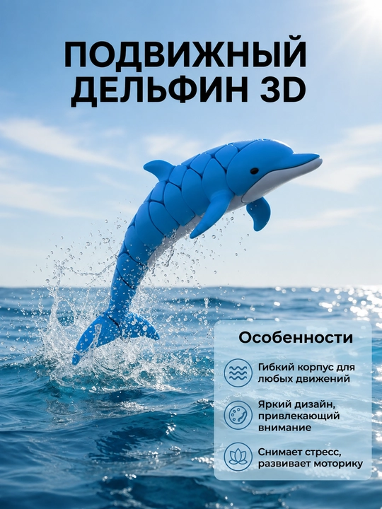 Подвижная и гибкая игрушка, интересная антистресс-игрушка для детей, разные модели - 
