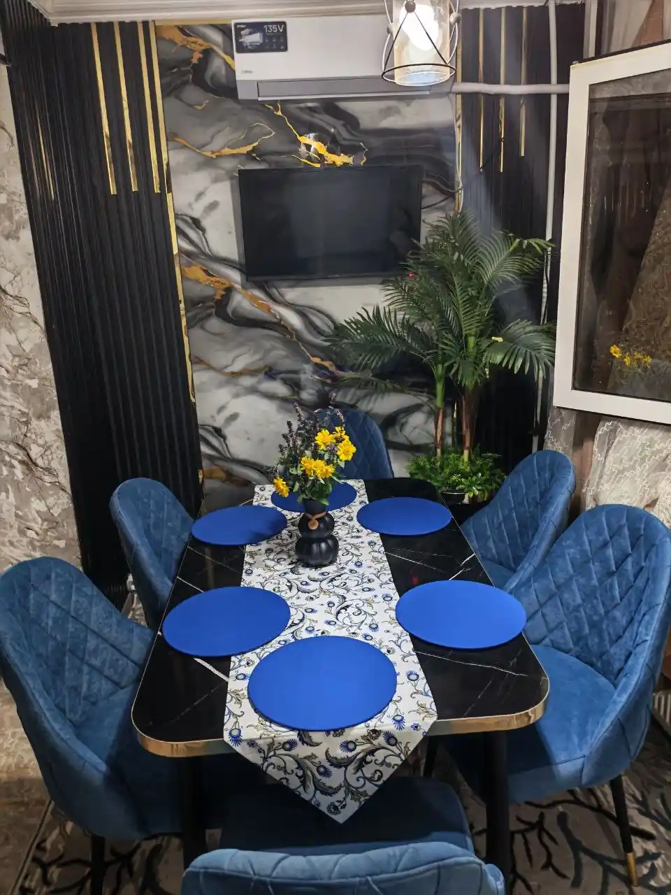 Ranner Stol va 4-8 ta likopcha tagliklari uchun 45x180 sm o‘lchamdagi tagliklar