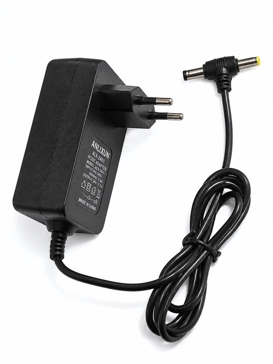 Блок питания ANLIXUN 24V 1A 24W, адаптер с двумя штекерами 5,5×2,1 и 4,0×1,7 мм
