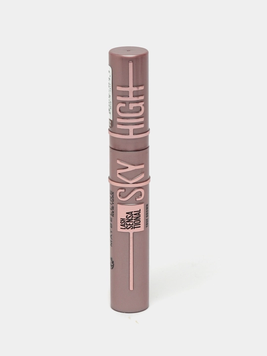 Kipriklar uchun tush Maybelline New York Lash Sensational Sky High, jigarrang, 9.6 ml - 