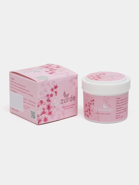Lazurde ayollar Lazurde uchun dezodoranti, ter hidiga qarshi krem, 50 gr - 