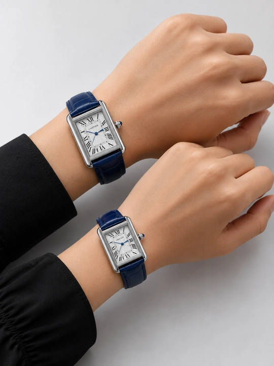Juftlik soati, Classic Old Money stilida juftliklar uchun,Cartier