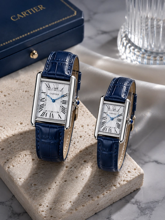 Juftlik soati, Classic Old Money stilida juftliklar uchun,Cartier