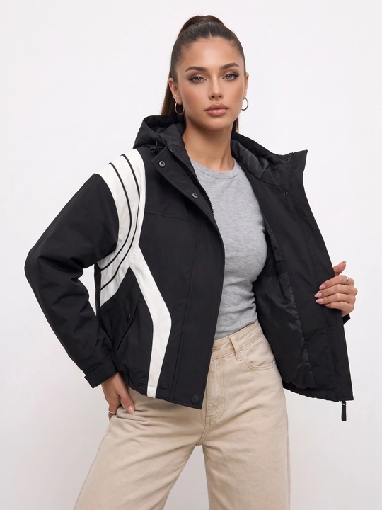 Ayollar vetrovkasi, kapyushonli kurtka, trench oversize, M–4XL — ELLY FASHION