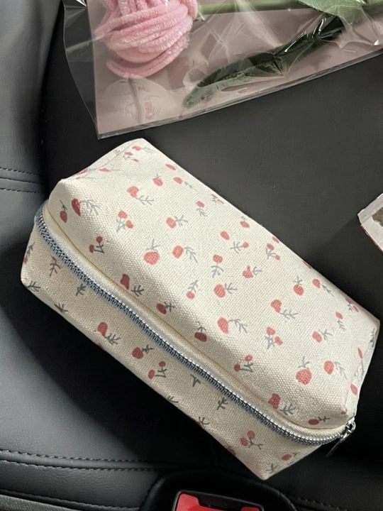 Стильный пенал, косметичка-пенал, школьный пенал - 