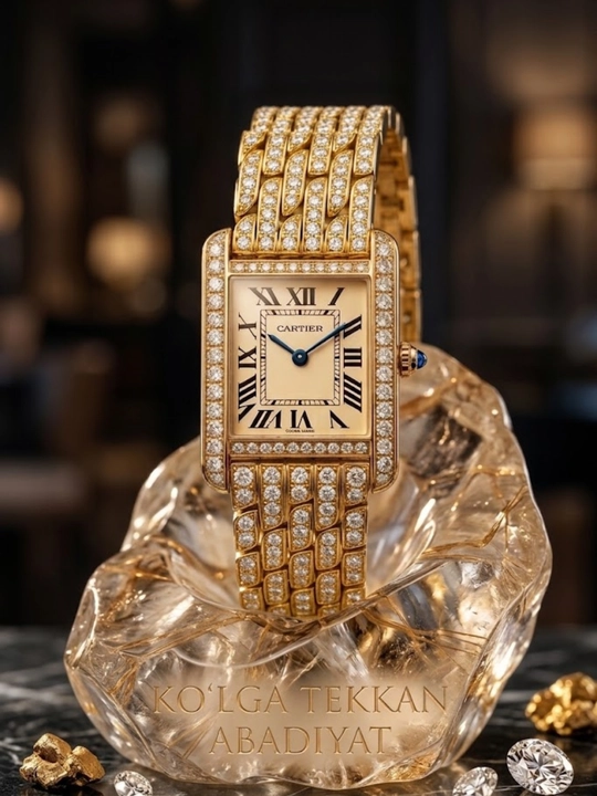 Cartier — nafis ayollar soatlari, oltin soatlar. QIZLAR uchun soatlar - 