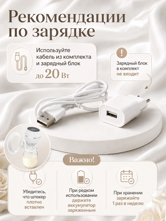Elektr ko‘krak pompasi: 3 rejim, massaj, 9 daraja, butilka, LED displey, Type-C tez zaryad
