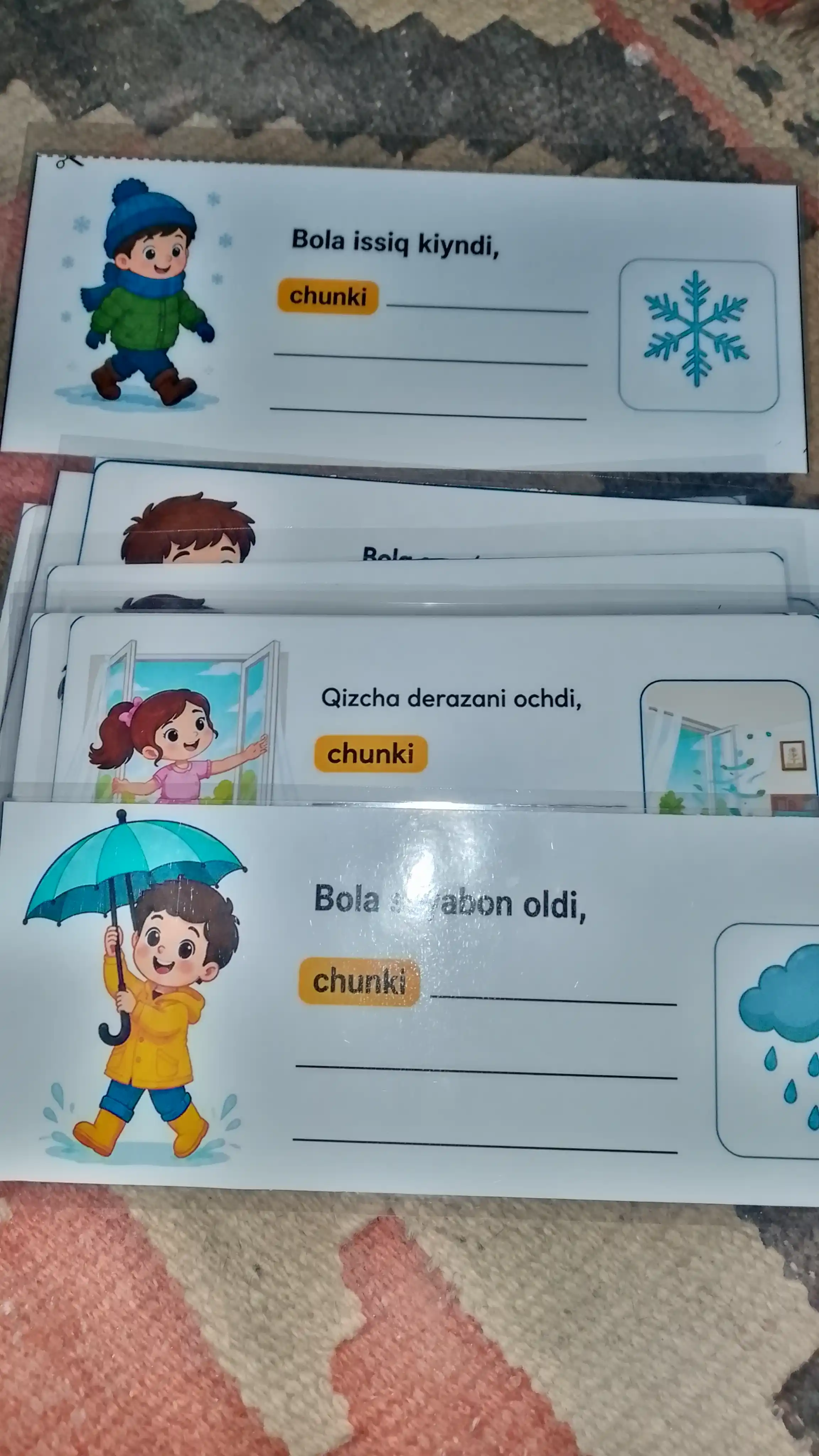 Hayvonlar va ularning bolalari, uyi va ozuqalari metodikasi