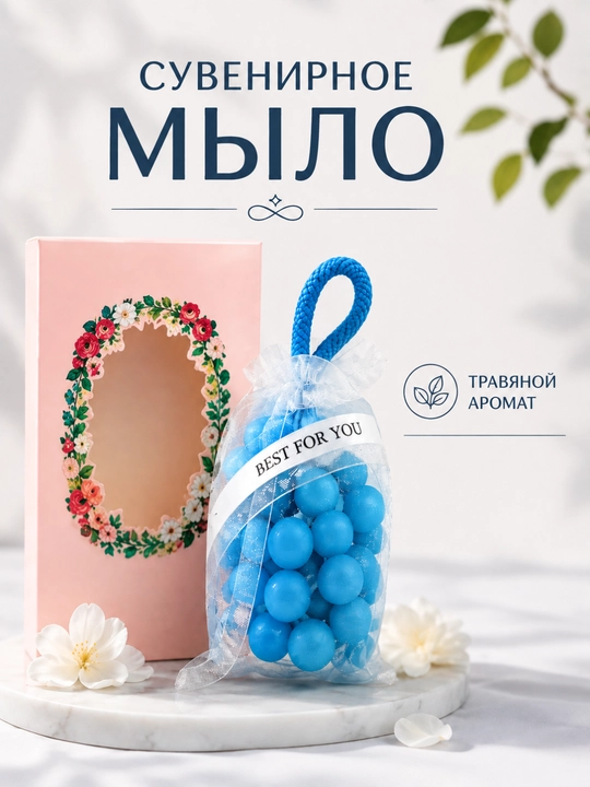 Сувенирное мыло — мыло в форме винограда