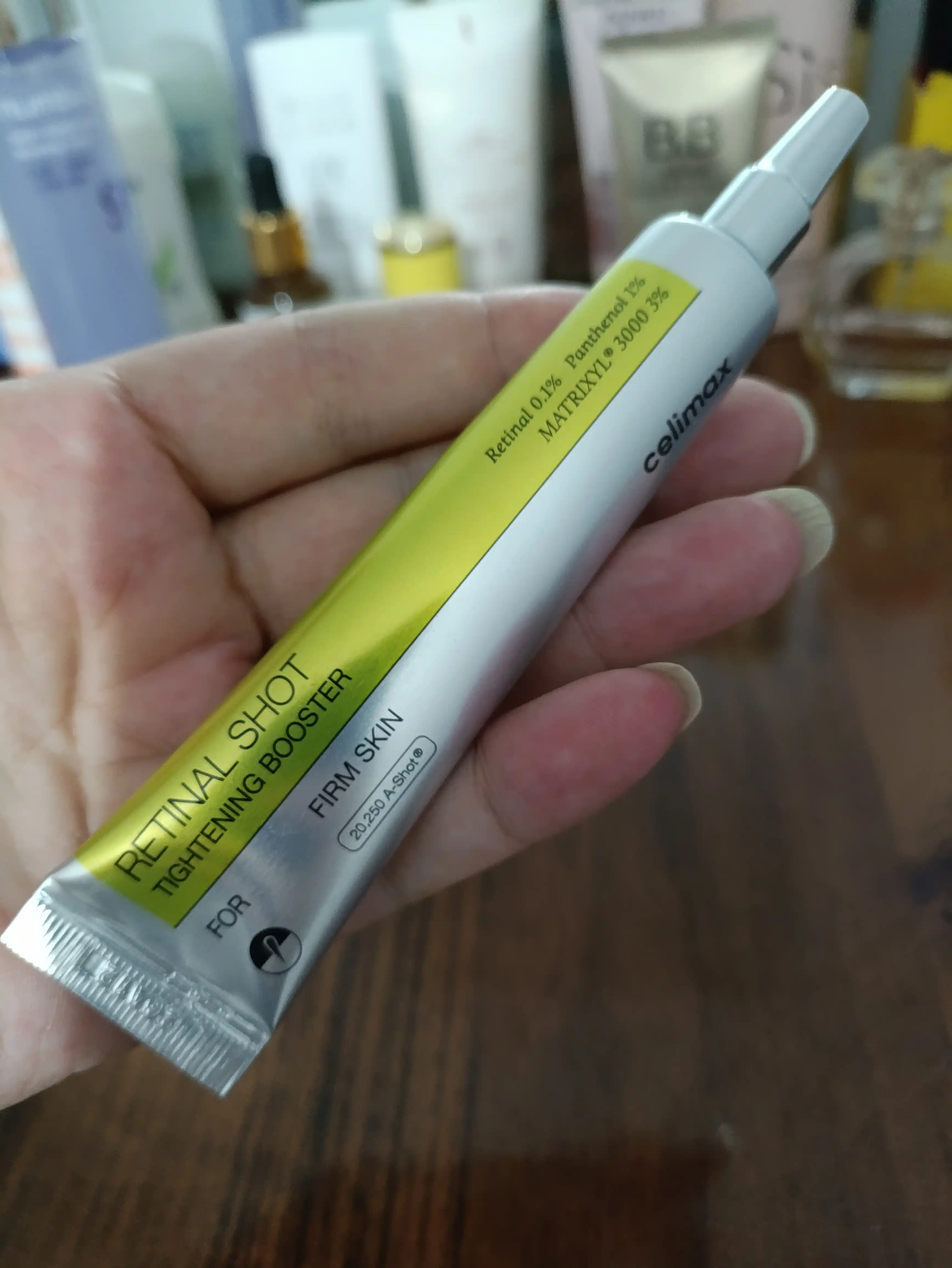 Крем-бустер ретинол Celimax Retinol, с микроиглами, для упругости кожи лица, против морщин