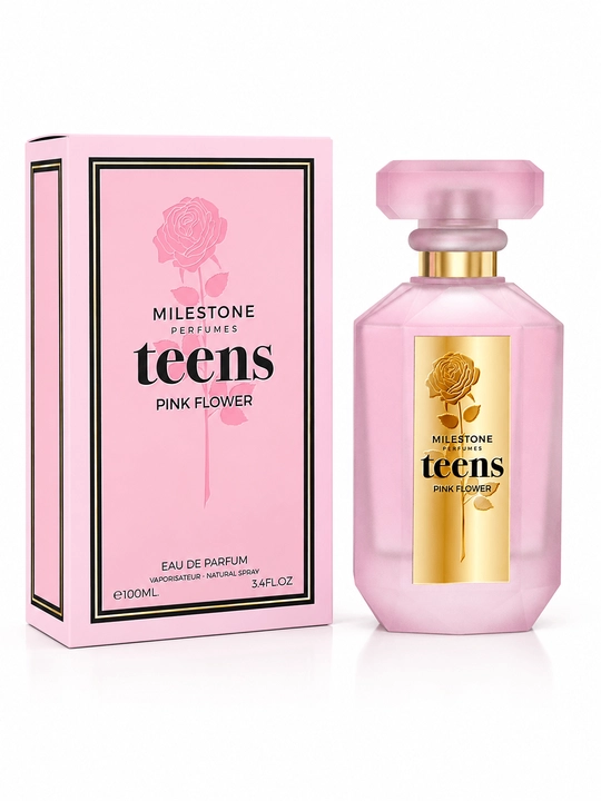 Milestone Teens Pink Flower ayollar atiri, Eau de Parfum, 100 ml