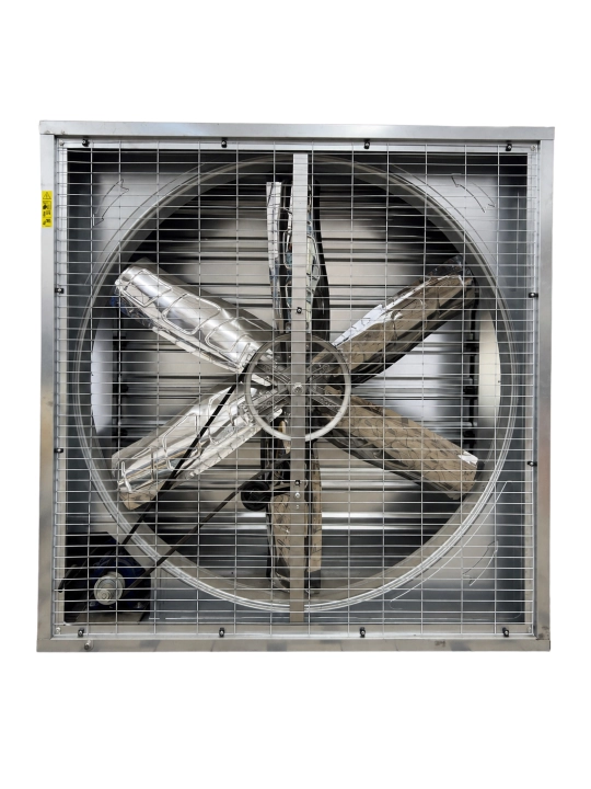 XF sanoat devoriy aksial ventilyatori 220V, 7000–54000 m³/soat, metall korpus